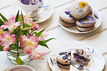 Mother's Day macarons - Clarence Court Recipes