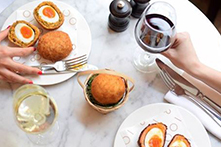 Easter Scotch Eggs in London