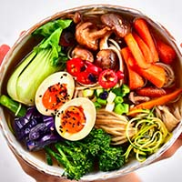 Alpha Foodie’s Japanese-inspired ramen noodle soup - Clarence Court Recipes