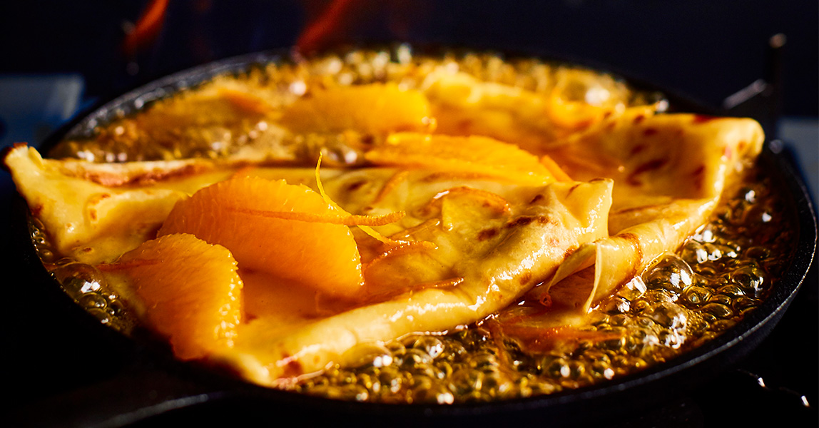 Crêpes Suzette | Clarence Court
