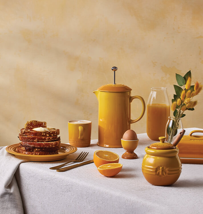 Win a Le Creuset breakfast bundle with Clarence Court.