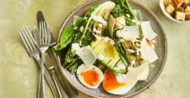 Veggie caesar salad