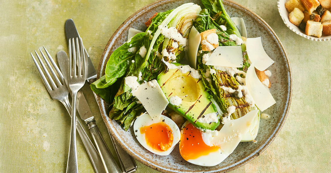 Veggie caesar salad