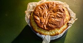 Crowd pleaser cheese soufflé