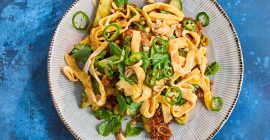Crispy rice salad