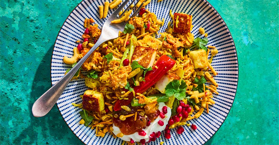 Indian-spiced fried rice